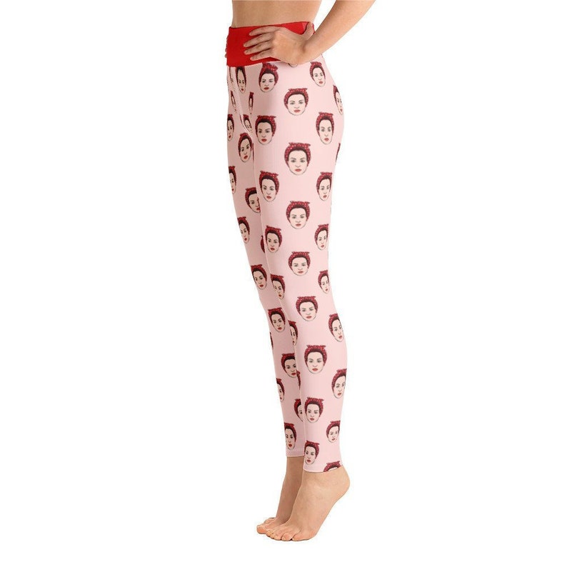 Rosie the Riveter on Pink Women/'s Yoga Leggings