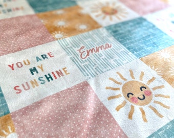 You are my Sunshine Personalized Sunshine - Sand Sherpa Blanket