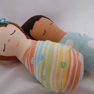Doll Pattern - Sleepyheads Baby Doll PDF Sewing Pattern