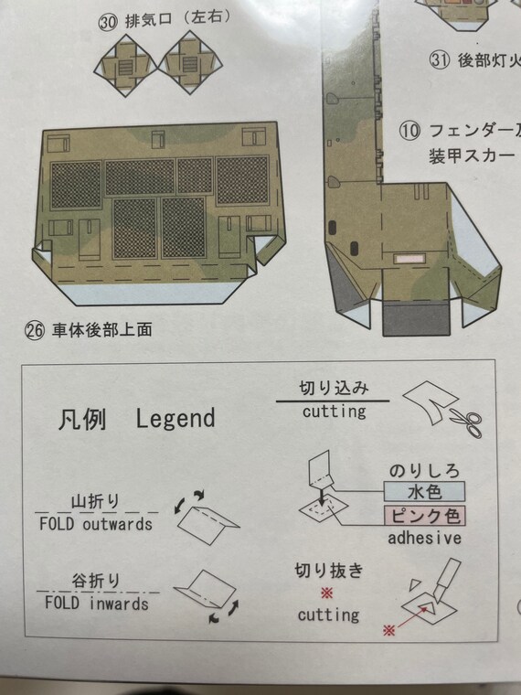 90式主力戦車 1/72 ペーパーモデル ペーパークラフト - Etsy 日本