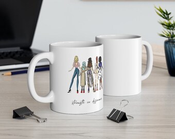 Custom Illustrated Mug - Add to your order - Gift for her - Gift for them
