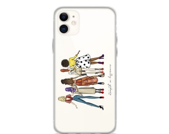 Diversity Phone Case - Fashion Illustration iPhone Case - Fashion Samsung Case - Inclusive Art - Diverse Friends