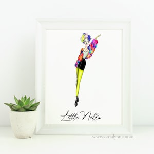 Custom Drag Illustration - Drag Queen - Performers Drawing - Drag King Art - Queer Art - Custom Sketch
