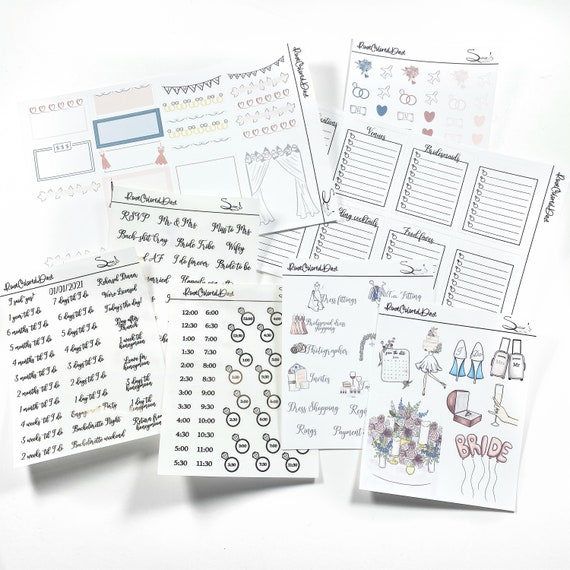 Customizable Planners & Planner Stickers