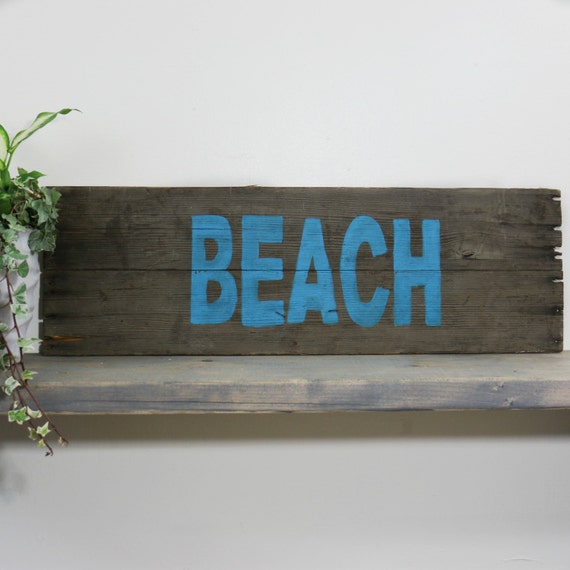 Items similar to Beach house signs - Rustic barnwood sign – Coastal