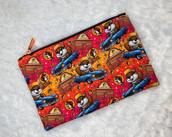 Beaver Zipper Pouch