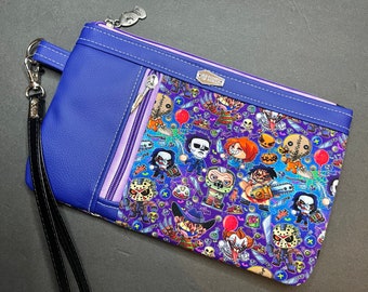 Horror Characters Zippy clutch