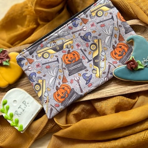 Halloween Town Zipper Pouch