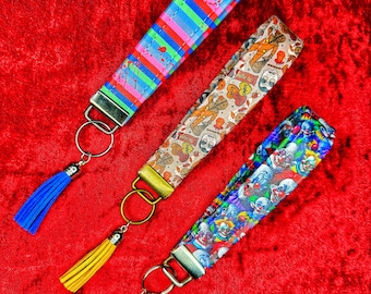 Horror KeyFob wristlet Keychain (VINYL)