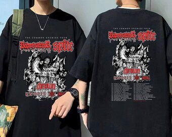 Bodysnatcher and Spite The Common Enemies Tour 2024 Shirt, Bodysnatcher Spite 2024 Concert Shirt, Bodysnatcher Spite Band Fan, Music Tour