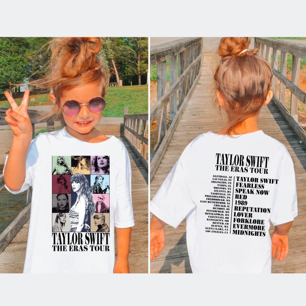 Kid Taylor Eras Tour Youth Shirt, The Eras Tour Kid Youth Shirt, Taylor Youth Sweatshirt, Youth Eras Tour Tee, Swiftie Concert For Kid