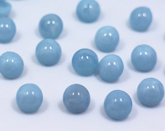 Vintage Glass Balls 5mm Eyes Blue Round No Hole Marbles Solid NOS Sapphire #1014 Vintage Glass Balls 5mm Eyes Blue Round No Hole Marbles Solid NOS Sapphire #1014