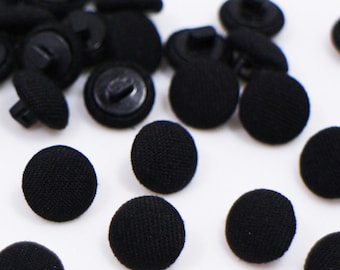 New-Black//Diamante 1.5 cm Shank Buttons Dress Cardigan Costume Craft