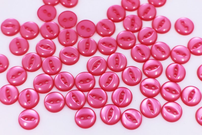 Cat Eye Buttons Orange Blue Brown Black Yellow Grey 10mm Green Two Holes Light Blue Purple Light Pink Pink Turquoise Dark Red