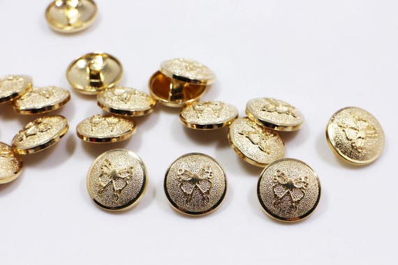 Large gold coat sale buttons