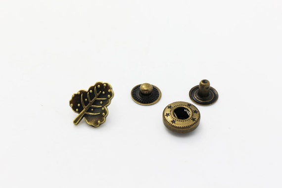 12.5mm Press Snap Fastener, Stylish Studs for Garment Embellishment: Add a  Touch of Elegance