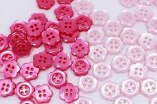 Buttons Galore Pretty Petali - Mix Di Bottoni In Plastica Colorati Per Fai Da Te E Decorazioni