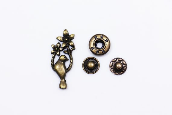 12.5mm Press Snap Fastener, Stylish Studs for Garment Embellishment: Add a  Touch of Elegance