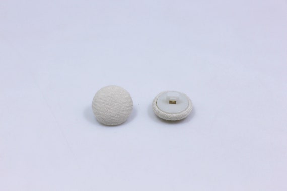 Button Shank - Clear Plastic 10mm, 10-pk
