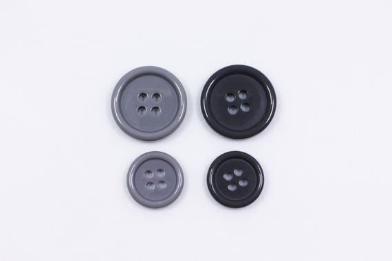 7.5mm~25mm Charming Round 4 Hole Resin Button for DIY Crafts Sewing Jacket Coat 