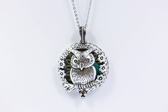 Owl diffuser necklace discount