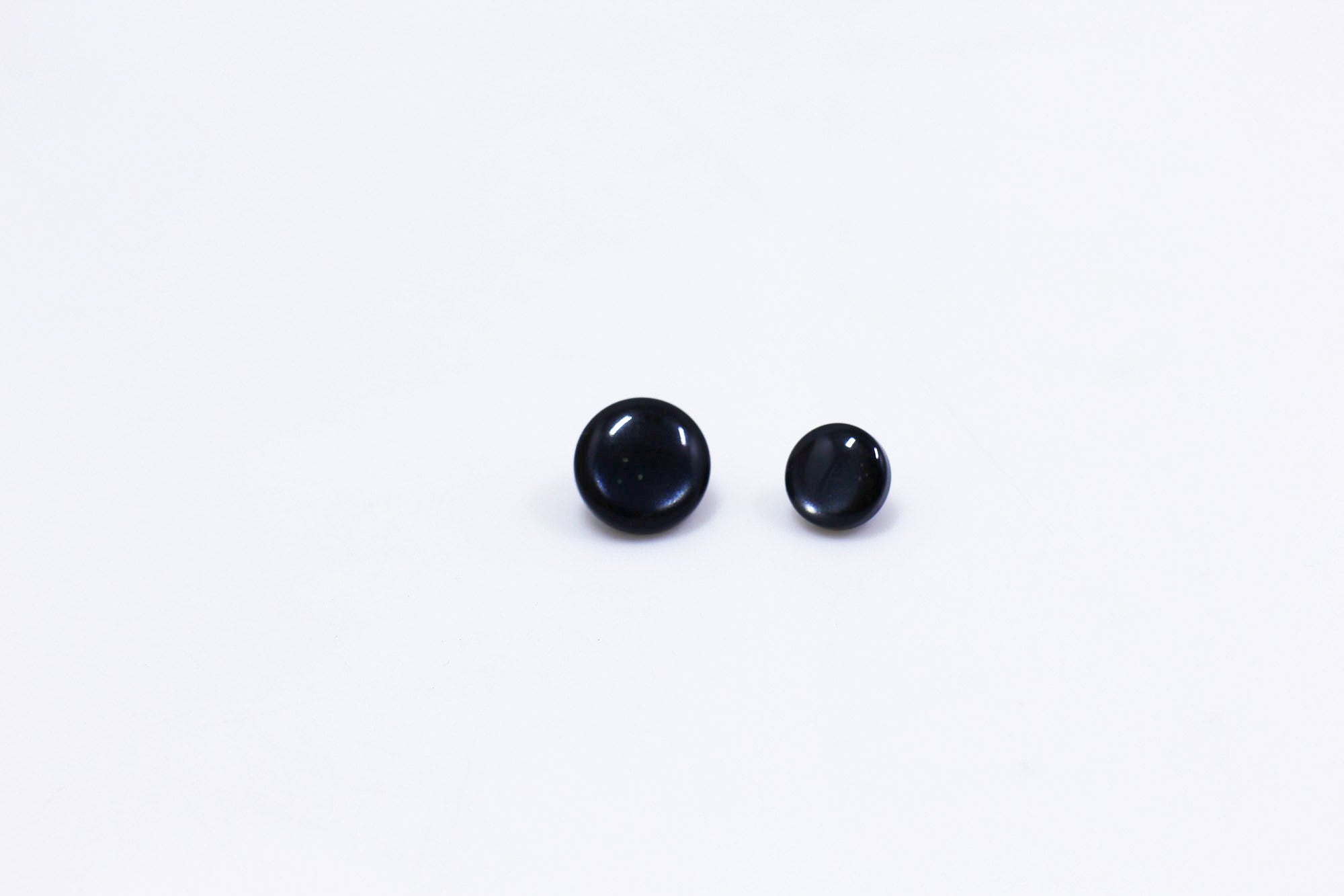 Black Shank Button Shiny Black Shank Button Extra Small Etsy UK
