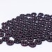 Dark Red Buttons, Small Size, Metallic Finish, Raised Edge, Made of ...