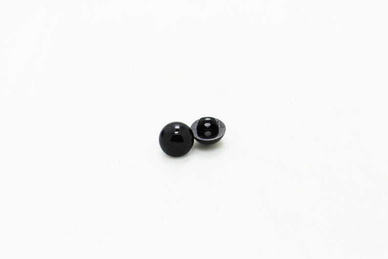 20 Mini Black Eyes Shank Buttons Toy Doll Eyes Bead - Etsy