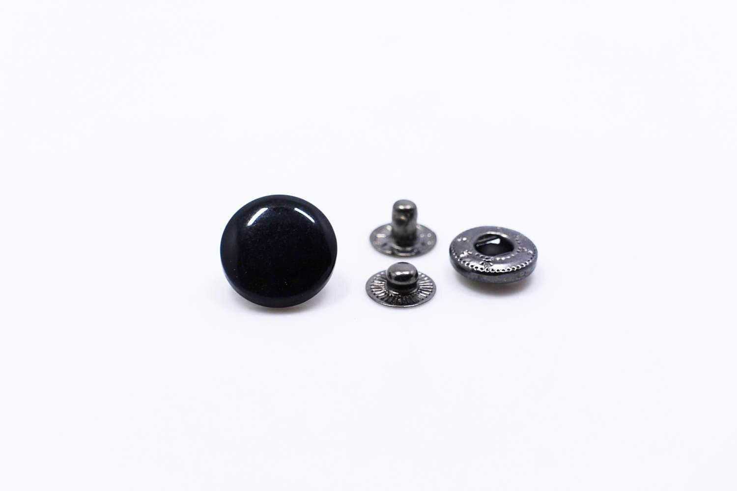 Black Velcro Brand 3/4 1.9 Cm Circle Sticky Back Fasteners Peel