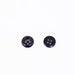 Dark Red Buttons, Small Size, Metallic Finish, Raised Edge, Made of ...