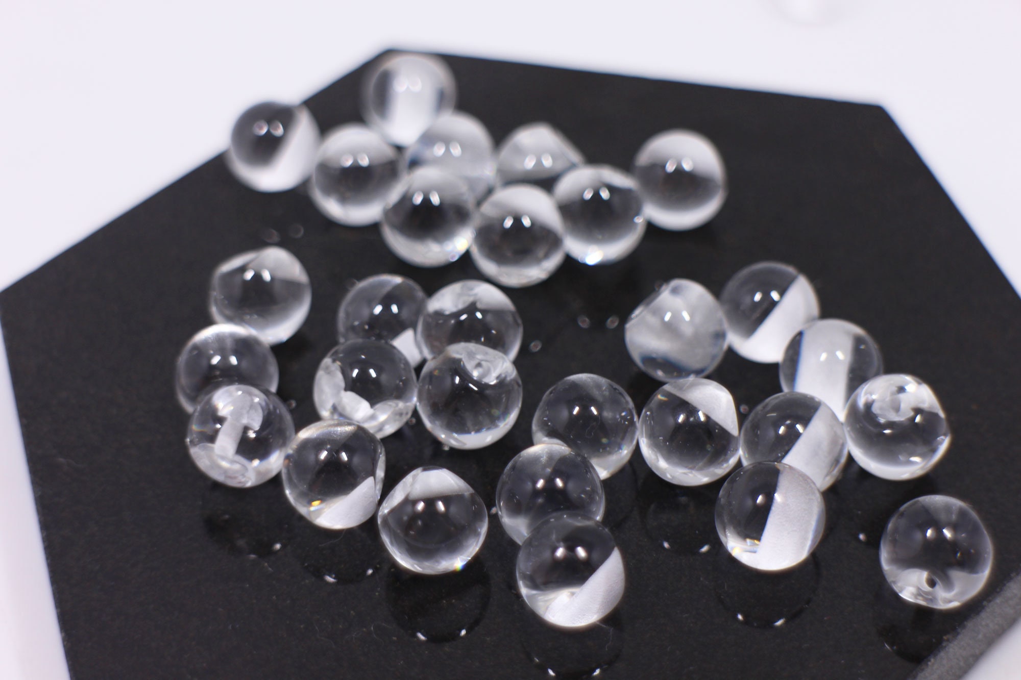 Button Shank - Clear Plastic 10mm, 10-pk – Little Windows Brilliant Resin  and Supplies
