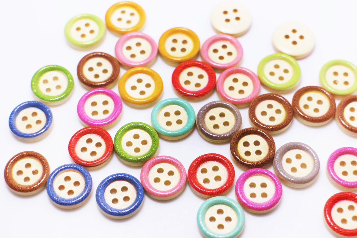 Pack Of 50 Toggle Sewing Wood Toggle Buttons For Coats Sweater Sewing  Crafts Decor - Buttons - AliExpress