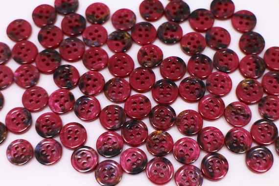 Resin Sewing Diy Accessories, Shirt Buttons 4 Holes