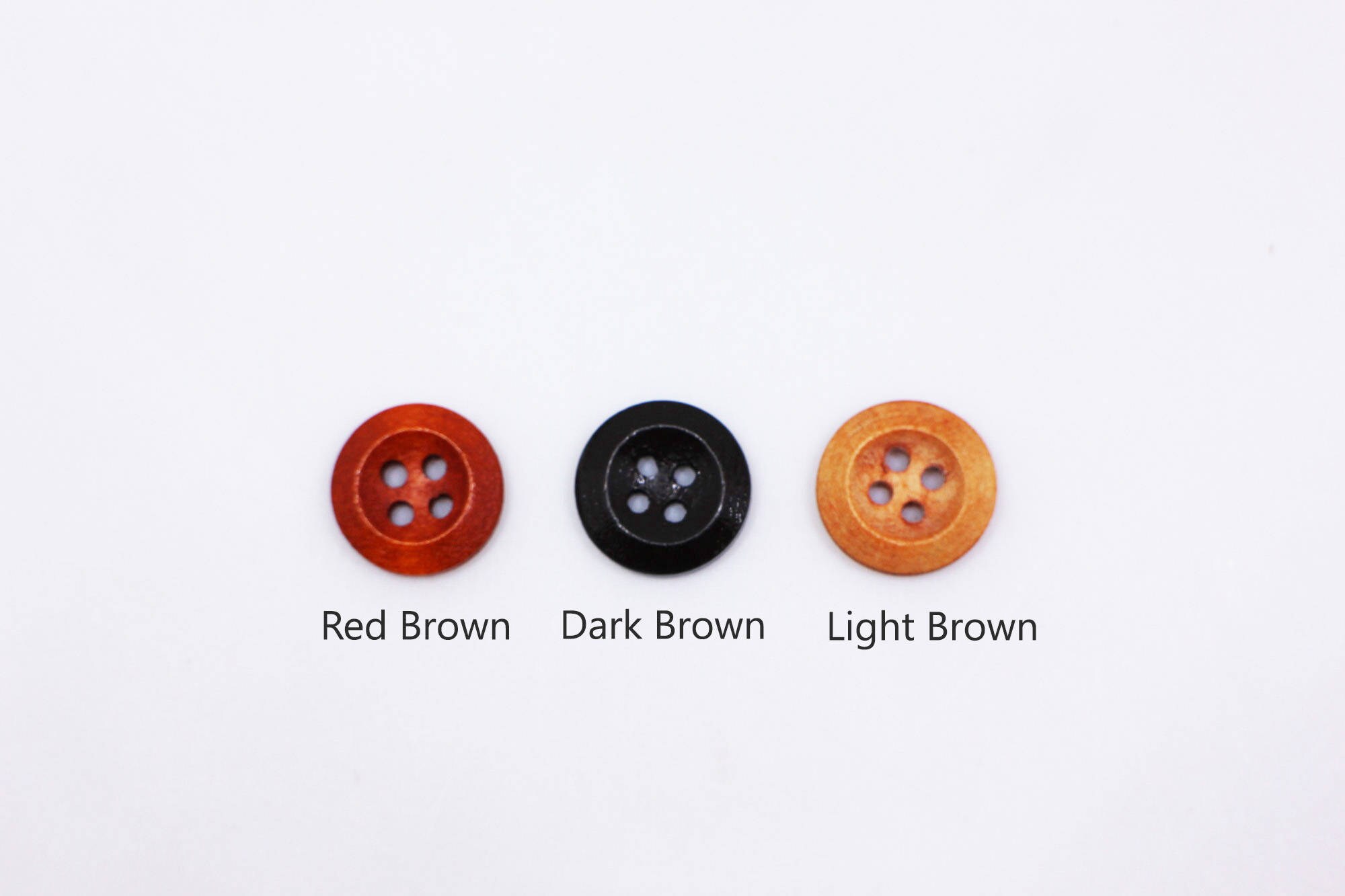 20 X 13mm Coloured Plastic Buttons With an Etched Flower and Two Holes,  Small Assorted Buttons, Sewing Buttons, Knitting Buttons 