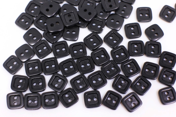 Black shirt buttons discount