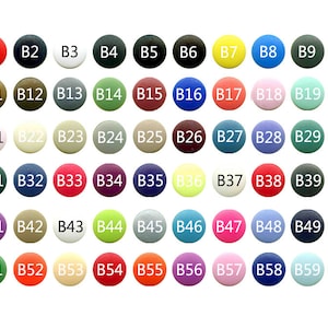 T5 Size 20 Glossy Snap Fastener, Snap Button, B1 to B60 Press Stud ...