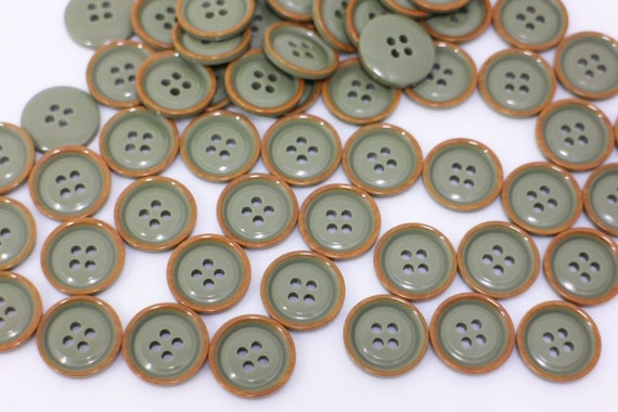 Blue Button 16L Sewing Button for Coats 4 Hole Buttons for Craft 10mm Buttons for Sewing 0,4 inch Buttons for Shirt Plastic Buttons for Pants