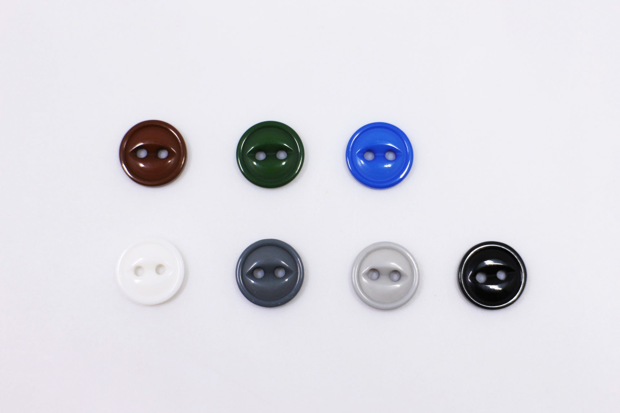  400 Pieces Assorted Colors Resin Buttons 2-Holes