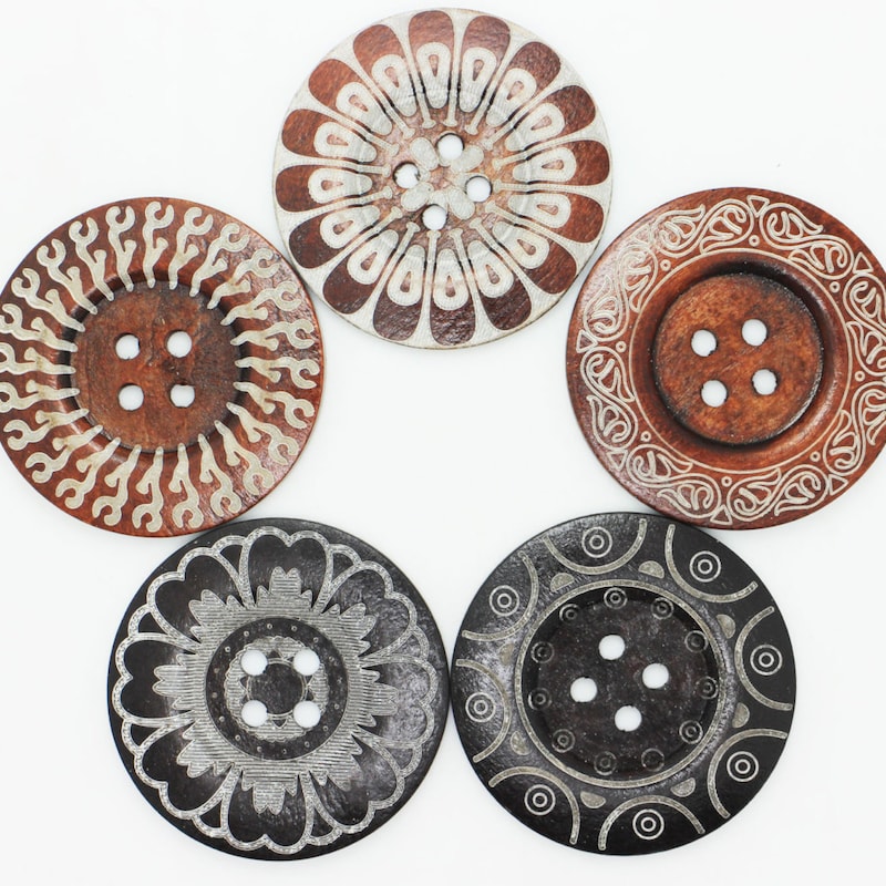 Large Table Top Hand Button Extra Large Buttons - Etsy