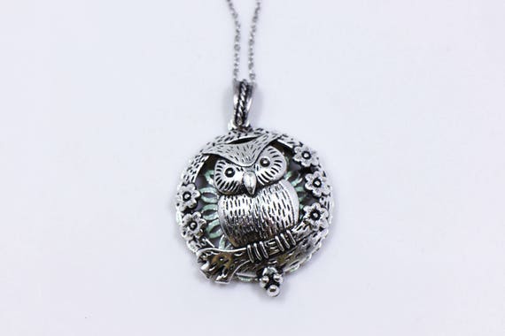 Sterling silver deals aromatherapy necklace
