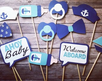 etsy nautical baby shower