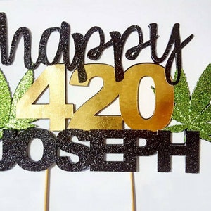 420 Cake Topper image 5