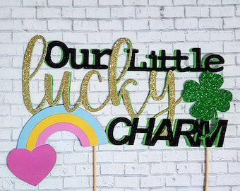 Lucky Charm cake topper St Patrick's day baby shower