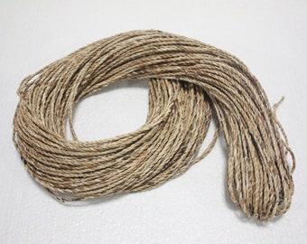 Natural water hyacinth cuerda trenzado cordón artesanal 100 metros