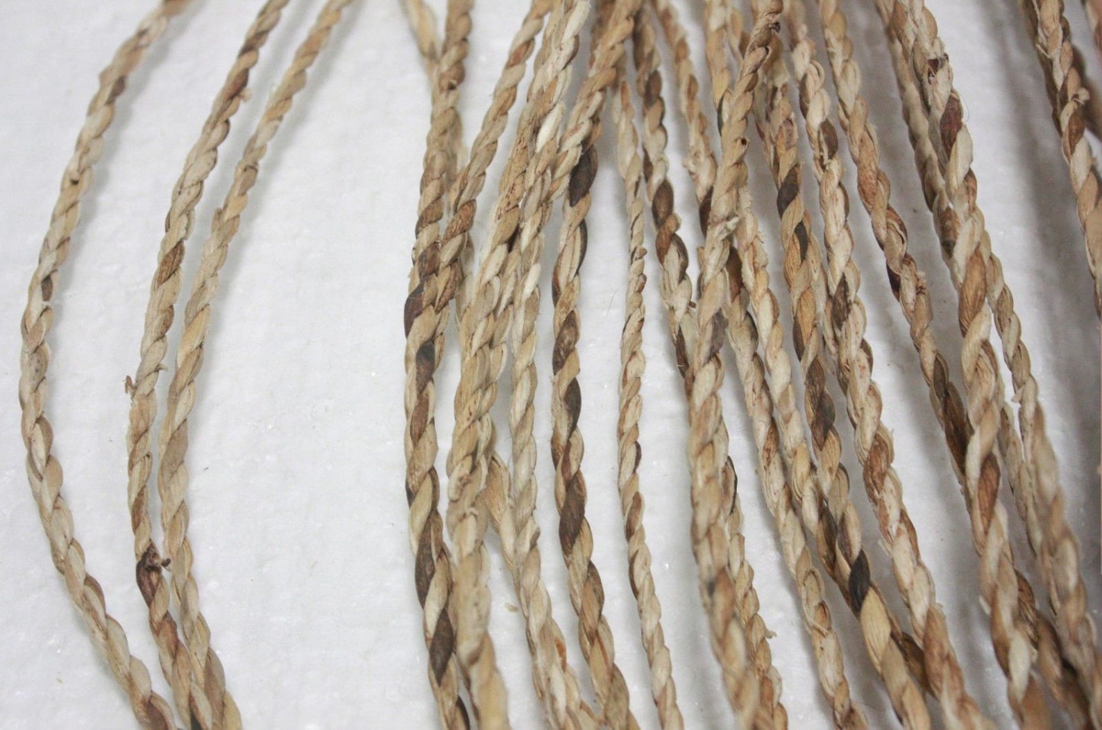 5 Mm.natural Water Hyacinth Rope Twisted Cord Craft Decorate Handmade 3
