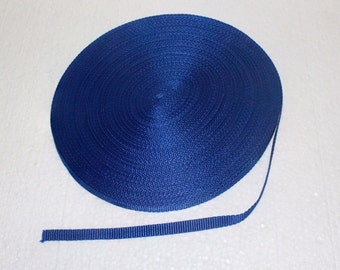 3/8"(10mm) royal blau Nylon Gurtband Stoff viel DIY Versorgung Hof 3-7-15-20-40-55