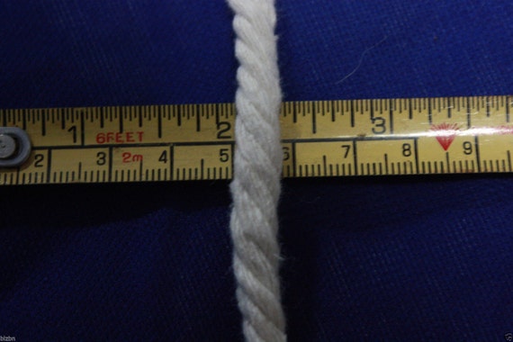 10 Yard Candle Wicks Thick 5 Mm,Cotton Wicks,Cotton Core for Candle Making  Supplies from Natural Not Mix Chemicals