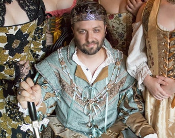 Henry VIII Men's Renaissance Costume--Ready to Ship!