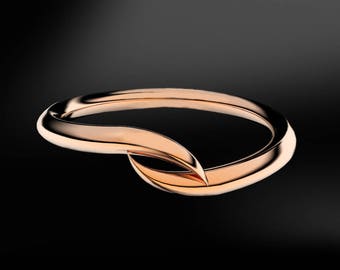 DIAMOND GOLD Spiral Claw Ring