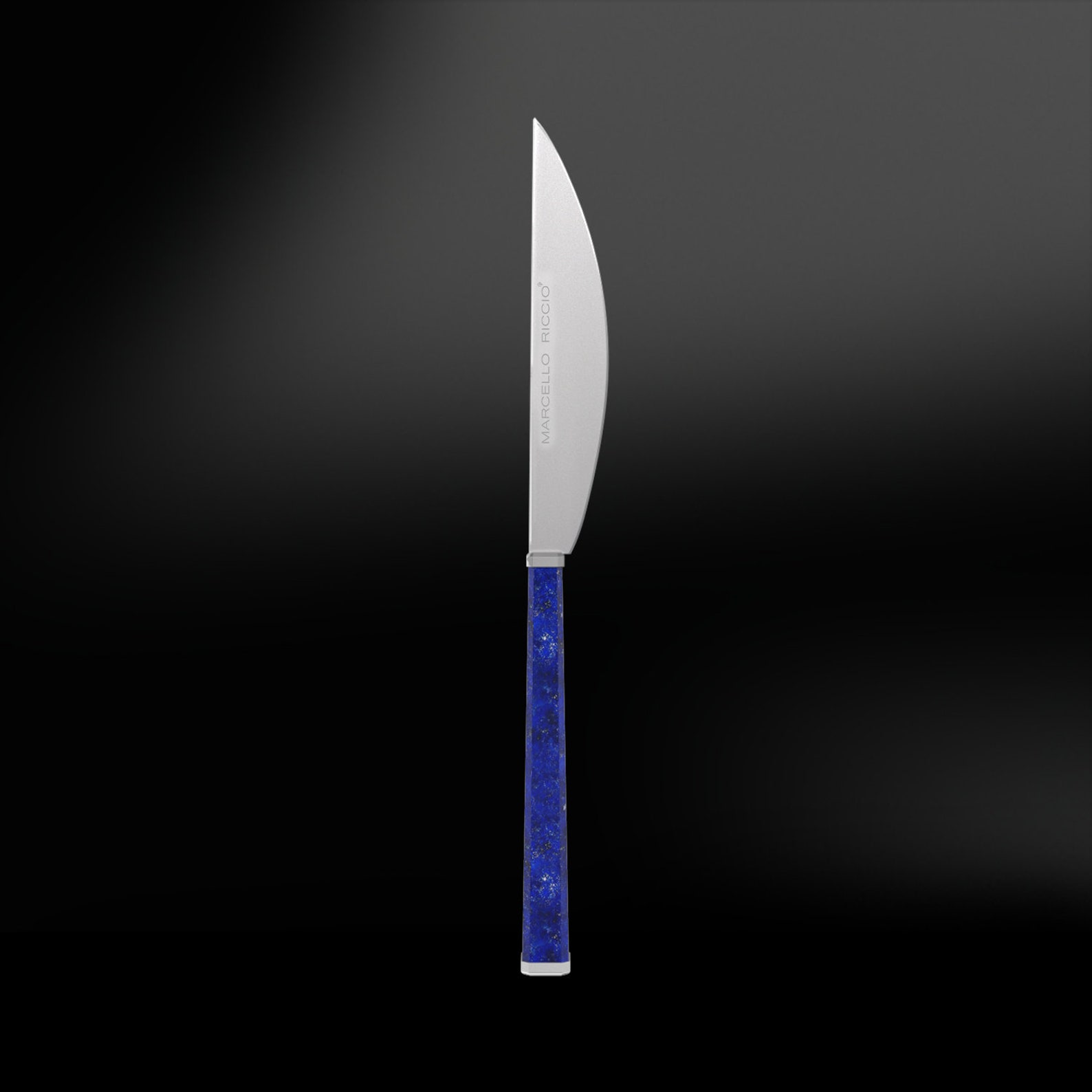 LAPIS LAZULI 925 Silver Steak Knife Etsy